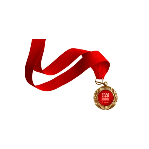 Medalha personalizada Copa Kof | Coca-Cola FEMSA